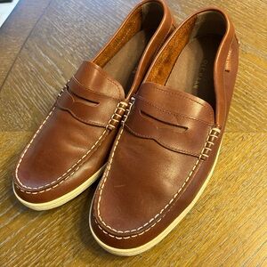 Cole Haan Men's Tan Leather Loafers